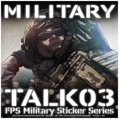 Military FPS Talk Sticker 03