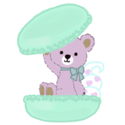 peach bear momo