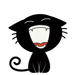Black Cat Animated 2