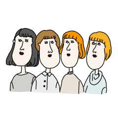 アゴ女学生の日常 Line スタンプ Line Store