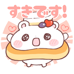 Pancake bear that conveys feelings