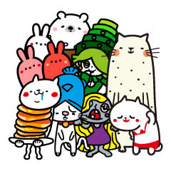 バラエティーキャラ1 動物 食べ物 Line スタンプ Line Store バラエティーキャラ1 動物 食べ物 Line スタンプ Line Store