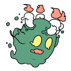 Tension increased Creatures Sticker 3