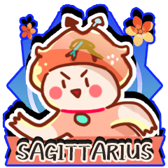 Sagittarius personality stickers
