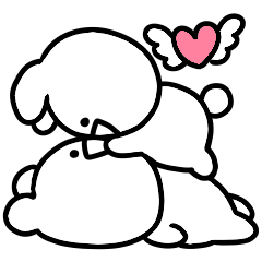 Moving surreal mini rabbit & bear