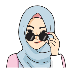 Gorgeous Hijab Girl - Animated Set
