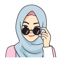 Gorgeous Hijab Girl - Animated Set