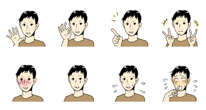 Sticker men