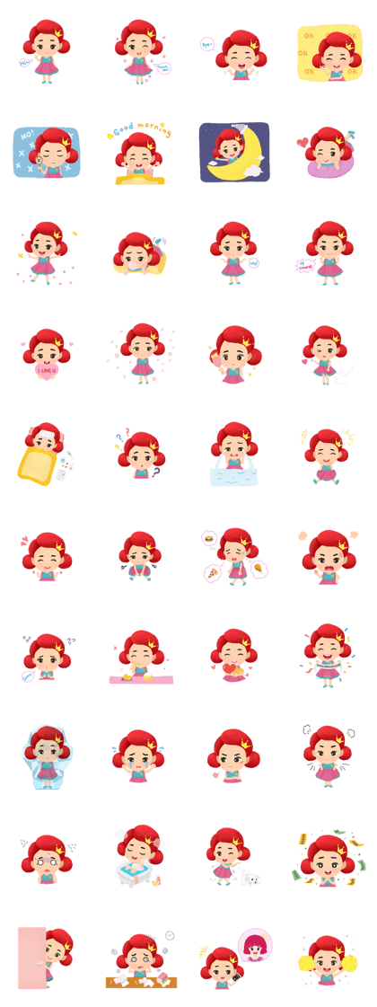 Princess Riel and friends Sticker