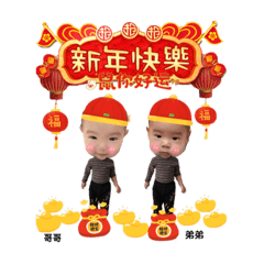 雙寶兩隻魚(新年篇)