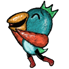 Veehok Bird for you! (Animated Stickers)