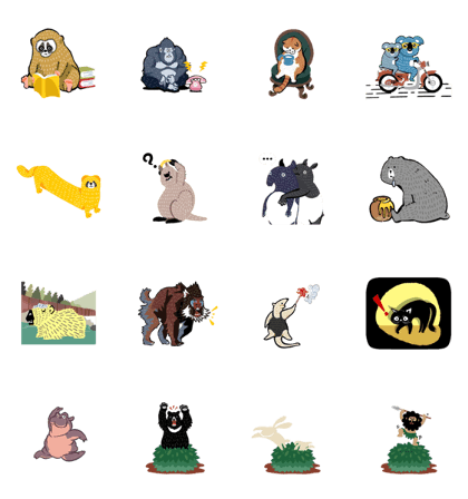 a hundred Views of animals