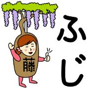 Wisteria Sticker for Fuji