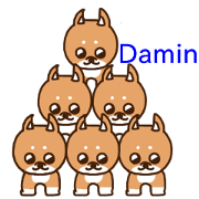 Damini sents sticker