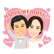 Happy Wedding!! ~Kenta&Fuki~