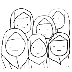 Sticker Jelek - Hijab Girls