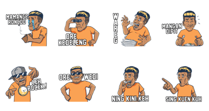 Jaseng: Sticker Sachet V.04