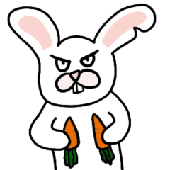 怒れるウサギは、聞き覚えで話す