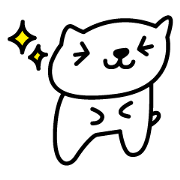 yuuna's cat sticker