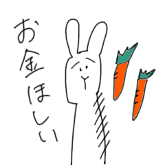 Rabbit pyonpyoko sticker