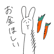 Rabbit pyonpyoko sticker