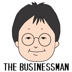 Motty's Sticker(Mote/Takao) Business Man