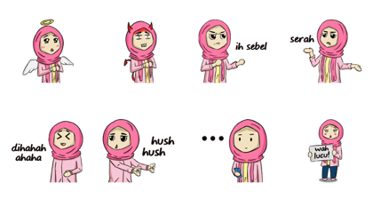 Adin : Cewe Moody Mini Pack 1