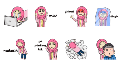 Adin : Cewe Moody Mini Pack 3