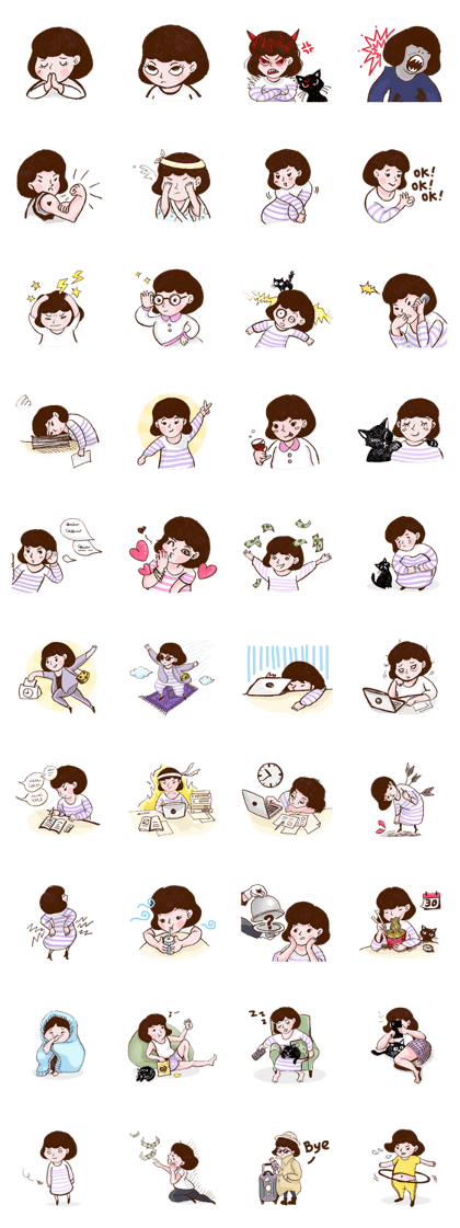 Tough Girl 9-to-5 Daily Routine #K V.1