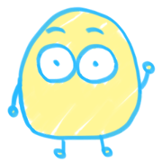 Rakugaki-san everyday sticker