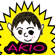 AKIO face Sticker