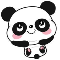 Sorriso do bebê panda (ORIGINAL)