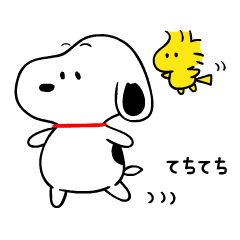 【日文版】Snoopy Onomatopoeia Stickers