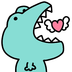 Excited surreal mini dinosaurs 3