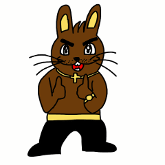 cool rabbit tadakichi-san