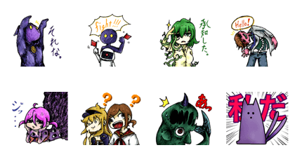 nekomata's sticker