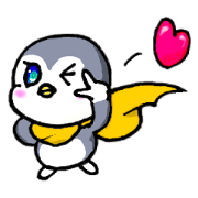 It is sometimes a flying penguin