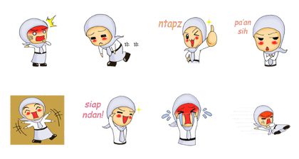 Hijaber sma hits (chibi)