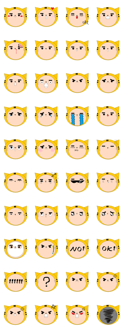 TaiTai cat Daily life expression