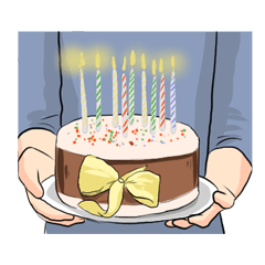 Happy Birthday to You 3 : Sachet Sticker