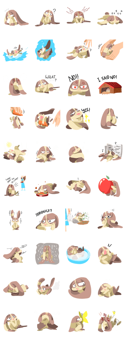 Grumpy Bunny