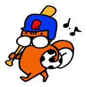 squirrel's family Sticker