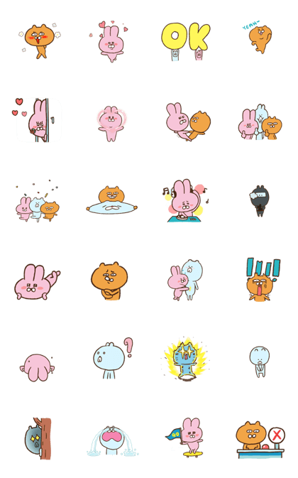 Cat, rabbit, bear 2