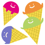 Corn Ice Cream Sticker