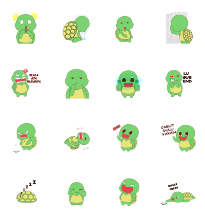 Kura Turtles Animated
