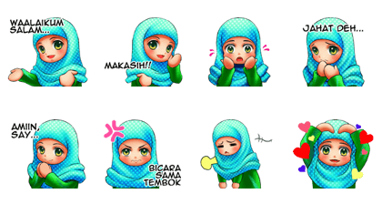 ULTRA CUTE HIJAB - SACHET 02