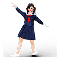 跳舞高中女生 2