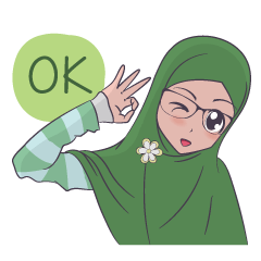Go Hijab : Sachet Stickers v.4