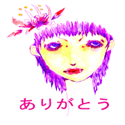 Beautiful Sad type girls Sticker3