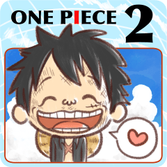 ONE PIECE sticker 2 made by DA-SHIO